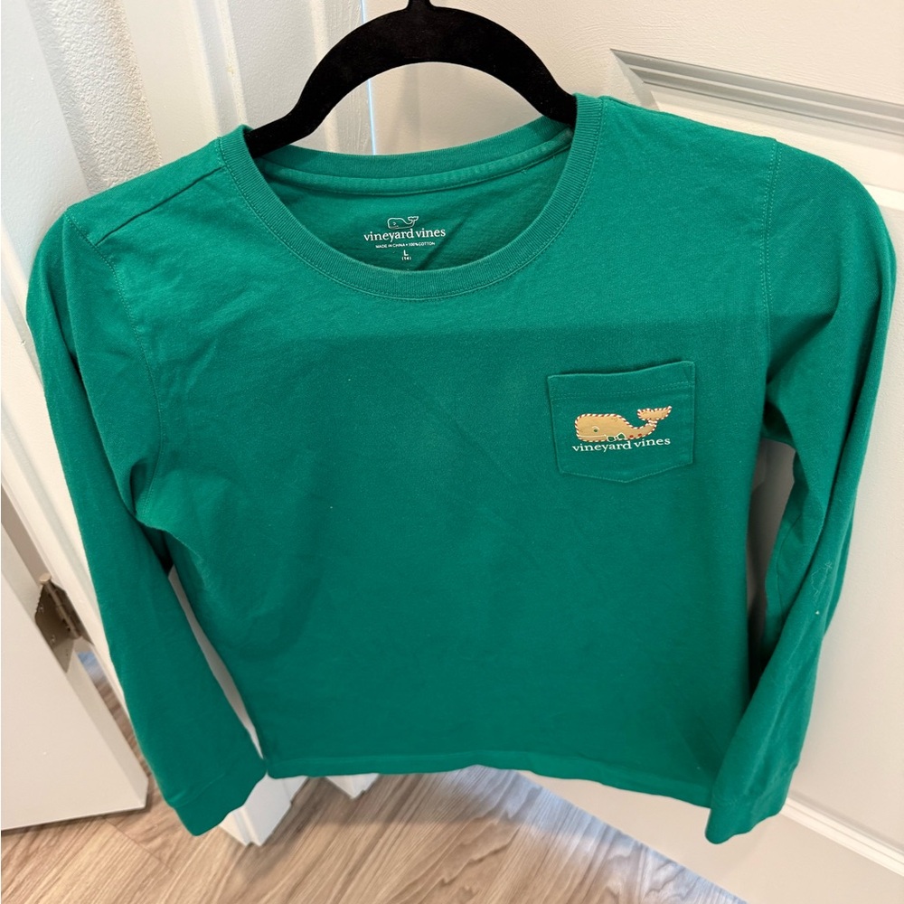 Vineyard Vines Kids Long Sleeve Shirt Holiday T shirt